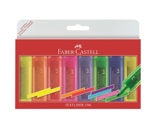 Faber-Castell TEXTLINER marcador 8 pieza(s) Multi