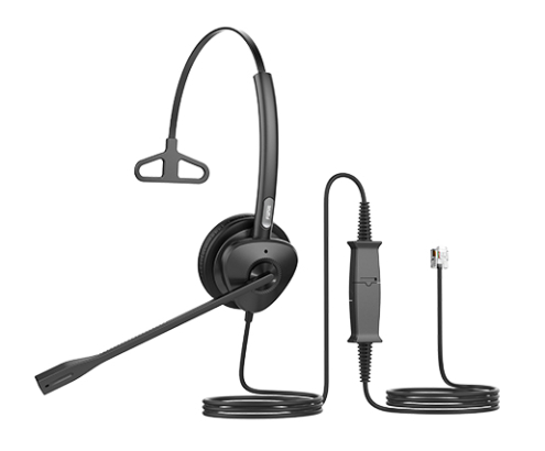 Fanvil HT301 auricular y casco Auriculares Alámbrico Diadema Oficina/Centro de llamadas Negro
