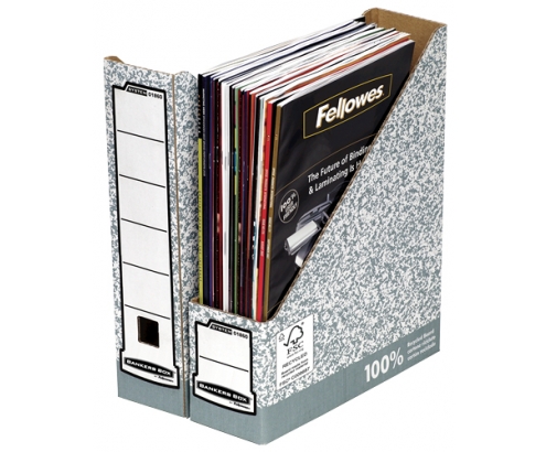 Fellowes 0186004 archivador organizador Papel Gris