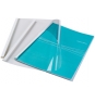 Fellowes 53154 100 cubierta A4 plastico transparente blanco 