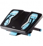 Fellowes 8068001 soporte para el apoyo de pies Azul, Carbón vegetal, Gris