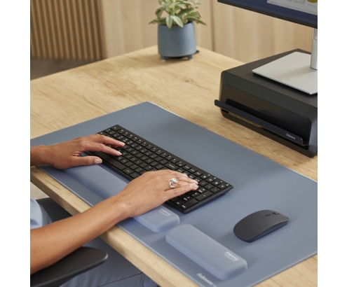 Fellowes Breyta descansa muñecas Silicona Azul claro