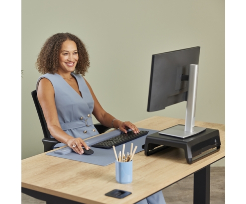 Fellowes Breyta descansa muñecas Silicona Azul claro