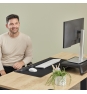 Fellowes Breyta descansa muñecas Silicona Negro