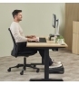 Fellowes Breyta descansa muñecas Silicona Negro