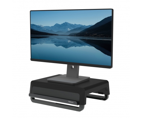 Fellowes Breyta Monitor StÍ¤nder tragbar mit Handgriff schwarz Negro, Gris Escritorio