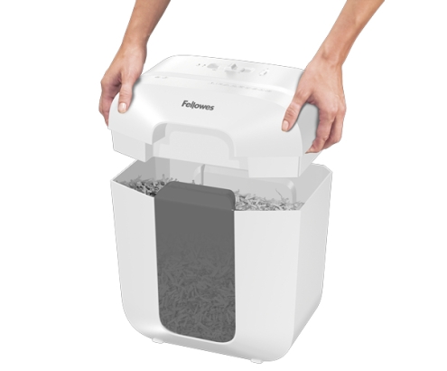 Fellowes LX Series 100109815 triturador de papel Corte en tiras Blanco
