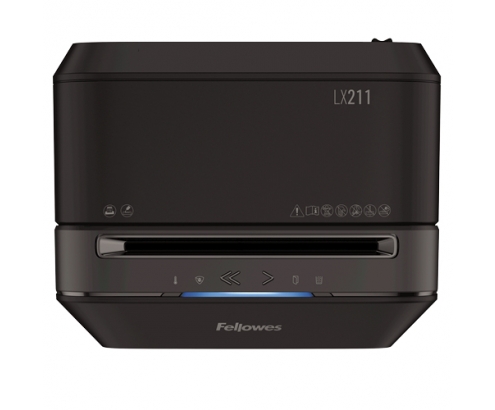 Fellowes lx211 Destructora de papel anti atascos negro 5050201
