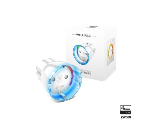 Fibaro FIBEFGWPF-102-5 adaptador de enchufe eléctrico Tipo F Blanco