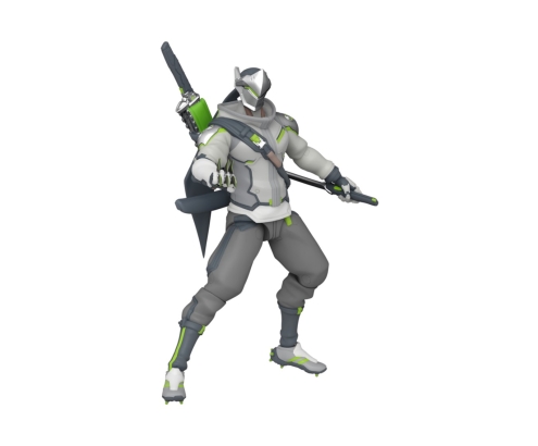 Figura accion funko overwatch 2 genji