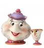 Figura enesco disney la bella y la bestia mrs potts & chip RS458143