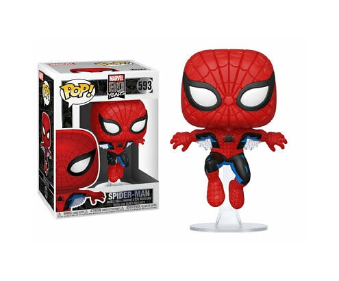 Figura funko pop marvel spider-man 80th primera aparicion 46952