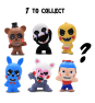 Figura - Magicbox Five Nights at Freddy’s™ Squishme S2, Aroma a fresa, Producto anti-estrés, Bolsa sorpresa