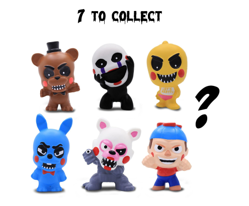 Figura - Magicbox Five Nights at Freddy’s™ Squishme S2, Aroma a fresa, Producto anti-estrés, Bolsa sorpresa