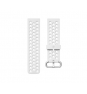 Fitbit FB171SBWTL Accesorios para dispositivos vestibles inteligentes Grupo de rock Blanco Aluminio, Elastómero