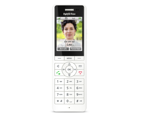 Fon FRITZ! X6 Teléfono DECT Identificador de llamadas Blanco