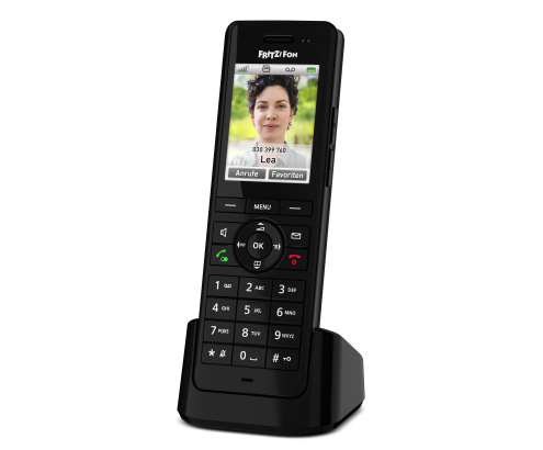 Fon FRITZ! X6 Teléfono DECT Identificador de llamadas Negro