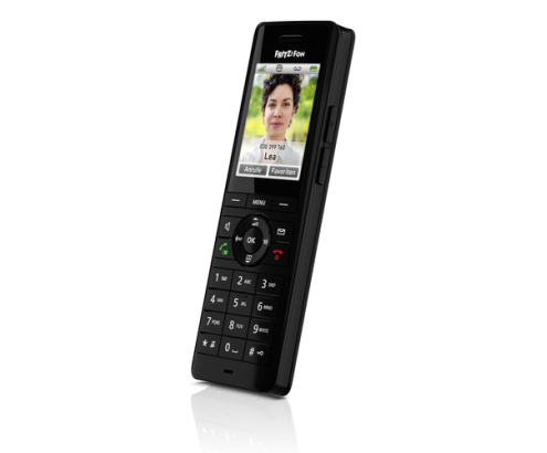 Fon FRITZ! X6 Teléfono DECT Identificador de llamadas Negro