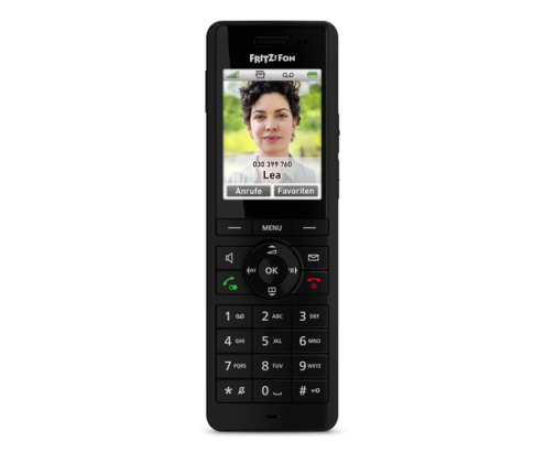 Fon FRITZ! X6 Teléfono DECT Identificador de llamadas Negro