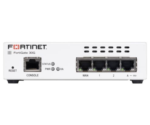 Fortinet FortiGate 30G cortafuegos (hardware) Escritorio
