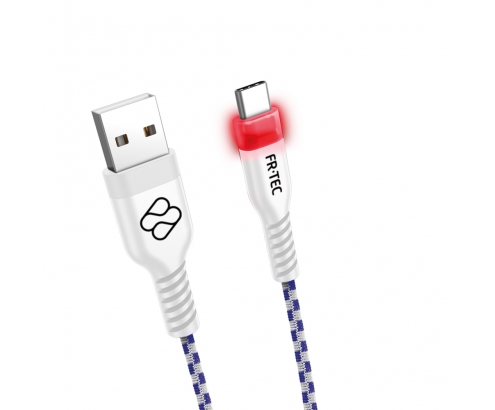 FR-TEC Cable USB-C con LED para Mando PS5 3m