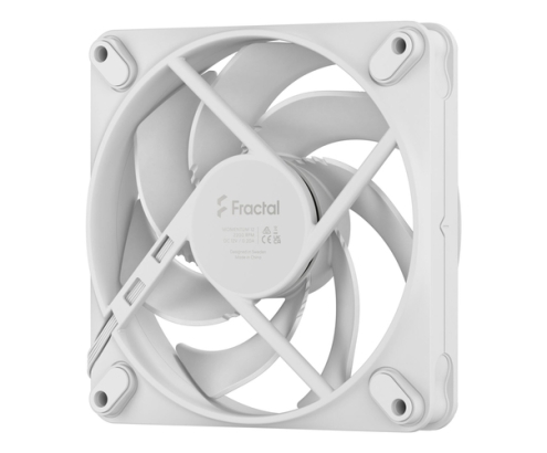 Fractal Design Momentum 12 Carcasa del ordenador Ventilador 12 cm Blanco 1 pieza(s)