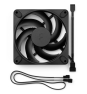 Fractal Design Momentum 12 Carcasa del ordenador Ventilador 12 cm Negro 1 pieza(s)