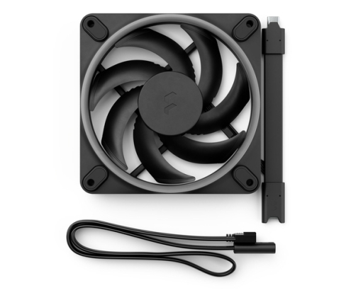Fractal Design Momentum 12 RGB Carcasa del ordenador Ventilador 12 cm Negro 1 pieza(s)