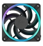 Fractal Design Momentum 12 RGB Carcasa del ordenador Ventilador 12 cm Negro 3 pieza(s)
