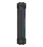 Fractal Design Momentum 12 RGB Carcasa del ordenador Ventilador 12 cm Negro 3 pieza(s)