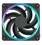 Fractal Design Momentum 14 RGB Carcasa del ordenador Ventilador 14 cm Negro 1 pieza(s)