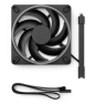 Fractal Design Momentum 14 RGB Carcasa del ordenador Ventilador 14 cm Negro 1 pieza(s)