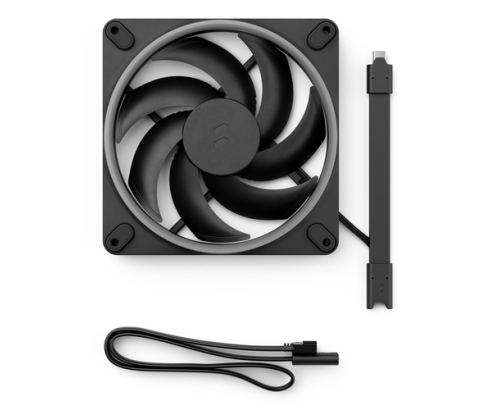 Fractal Design Momentum 14 RGB Carcasa del ordenador Ventilador 14 cm Negro 1 pieza(s)
