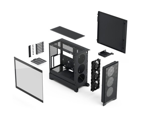 Fractal Design Pop 2 Air Black TG Midi Tower Negro