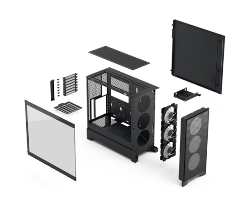 Fractal Design Pop 2 Air Black TG RGB Midi Tower Negro