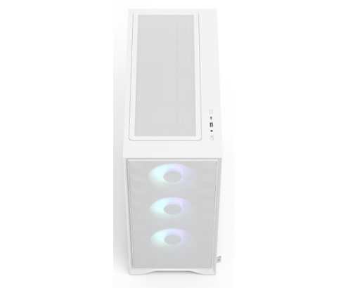 Fractal Design Pop 2 Air White TG RGB Midi Tower Blanco
