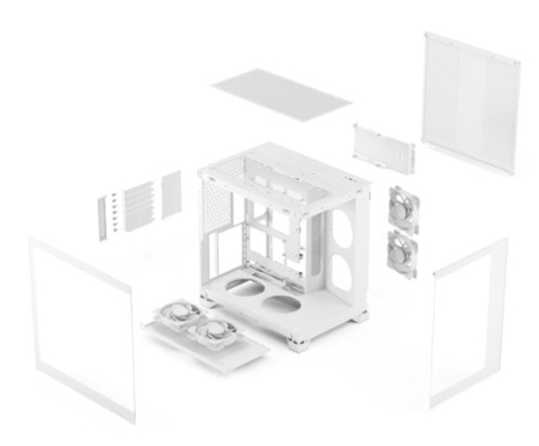 Fractal Design Pop 2 Vision Torre Blanco