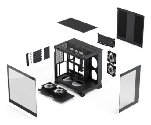 Fractal Design Pop 2 Vision Torre Negro