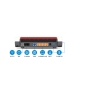 FRITZ!Box 7590 AX router inalámbrico Gigabit Ethernet Doble banda (2,4 GHz / 5 GHz) Blanco