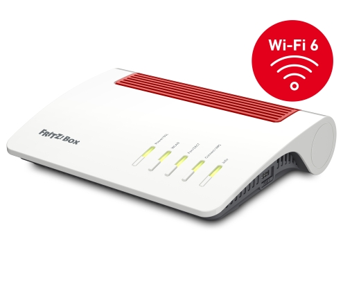 FRITZ!Box 7590 AX router inalámbrico Gigabit Ethernet Doble banda (2,4 GHz / 5 GHz) Blanco