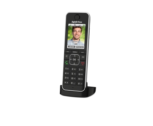 FRITZ!Fon C6 Teléfono DECT Identificador de llamadas Negro