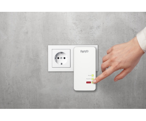FRITZ!Powerline 1260 1200 Mbit/s Ethernet Wifi Blanco 1 pieza(s)