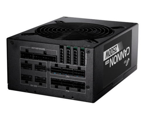 FSP CANNON PRO 2500W Unidad de fuente de alimentación ATX ATX3.1 Negro