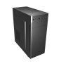 FSP CMT160 Carcasa Midi Tower mITX, mATX, ATX Negro