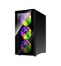 FSP CMT192 Carcasa Midi Tower mITX, mATX, ATX NegroFixed RGB