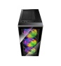 FSP CMT192 Carcasa Midi Tower mITX, mATX, ATX NegroFixed RGB