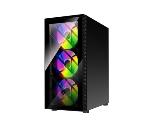 FSP CMT192 Carcasa Midi Tower mITX, mATX, ATX NegroFixed RGB
