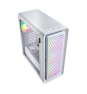 FSP CUT593P Carcasa Full Tower mITX, mATX, ATX Blanco ARGB