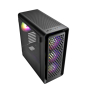 FSP CUT593P Carcasa Full Tower mITX, mATX, ATX Negro ARGB