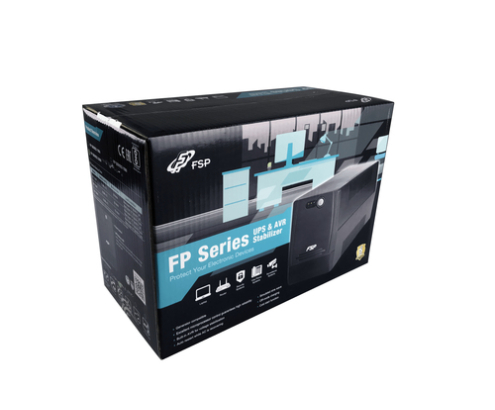 FSP FP 1000 sistema de alimentación ininterrumpida (UPS) Línea interactiva 1 kVA 600 W 4 salidas AC